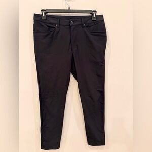 Lululemon Men's Black Slim Fit Pants Size 34x32 Stretch